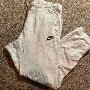 XL White Nike sweatpants
